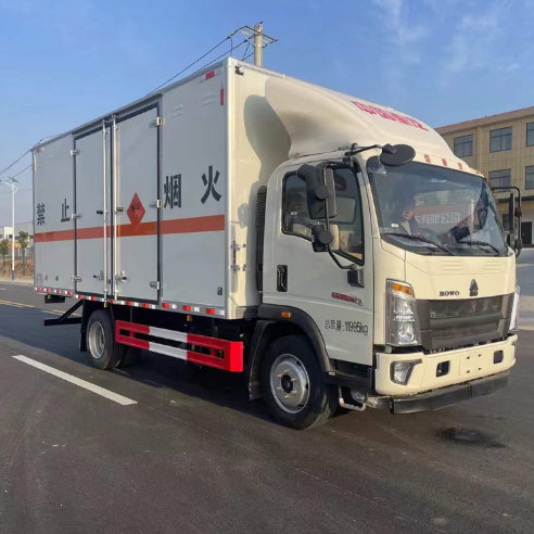 杂项危险物品厢式运输车
